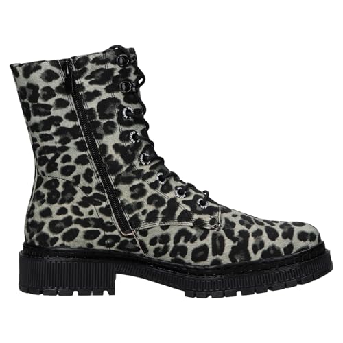 Stivali Di Dockers By Gerli - Lace-Up Boots - EU37 A EU41 - Donna - Nero/Grigio - 2