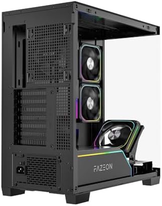 FAZEON F14 750W 80PLUS BRONZE 4x120mm ARGB Fanlı ATX Bilgisayar Kasası - Görsel 5