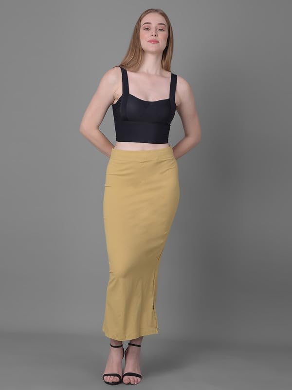 Image of Comfort Lady Women Cotton Blend Saree Shapewear /Saree Shapers Underskirt /Saree Petticoat