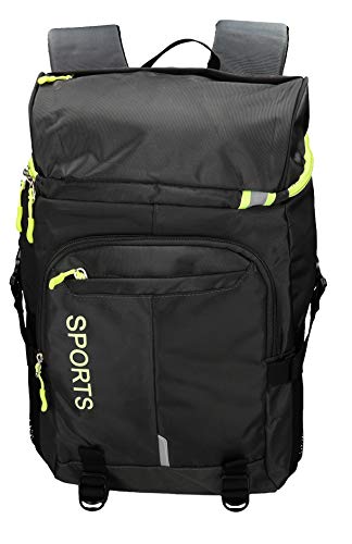 Betz Rucksack Wanderrucksack Damen Herren Reise und Camping 4 Taschen Volumen 24 Liter Sports II Farbe grau