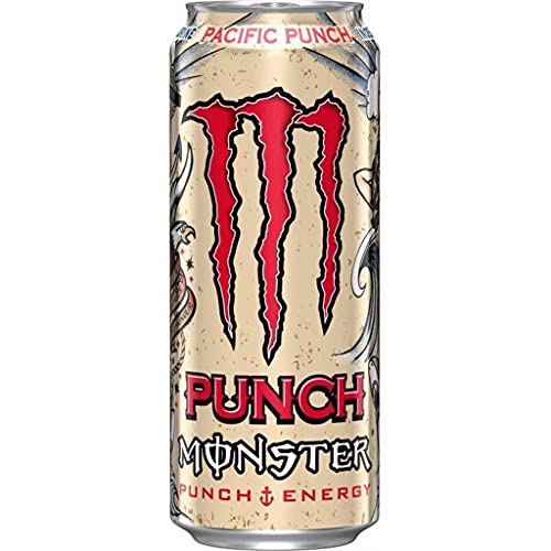 Monster Pacific Punch au vrai goût de punch tropical pack de 24 pour grande recharge