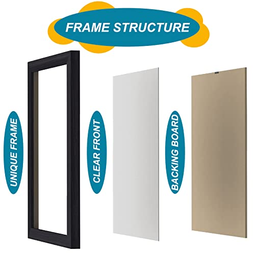 SM Decor White A3 Picture Frame, Wall Mounted Photo Frame for Pictures Posters & Certificates, A3 Size Compact Picture Frames - Image 2