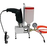 PreAsion 110V High Pressure Grouting Machine 650W Electric Grout Gun 15,000 PSI Grouting Injection Pump High Pressure Leak Stoppage Machine for Concrete Repair Waterproofing Crack Repair