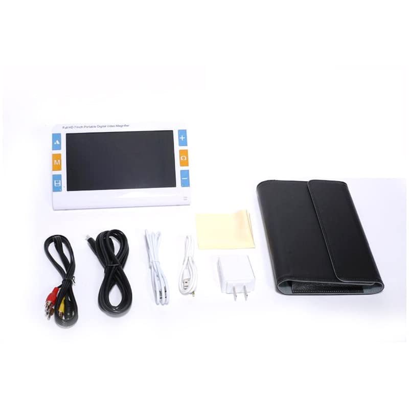 Reading Magnifier Hd 7 "electronic Visual Aid Handheld Portable Desktop Type Amplification
