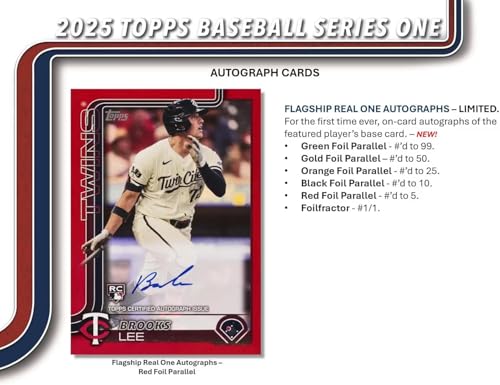 Topps 2025 Series 1 Baseball Trading Card Hanger Box (59 Cards) by Topps - Image 5