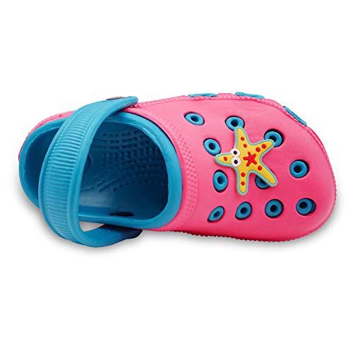 Image of Toddler Little Kids Clogs Slippers Sandals, Non-Slip Girls Boys Clogs Slide Lightweight Garden Shoes Slip-on Beach Pool Shower Slippers