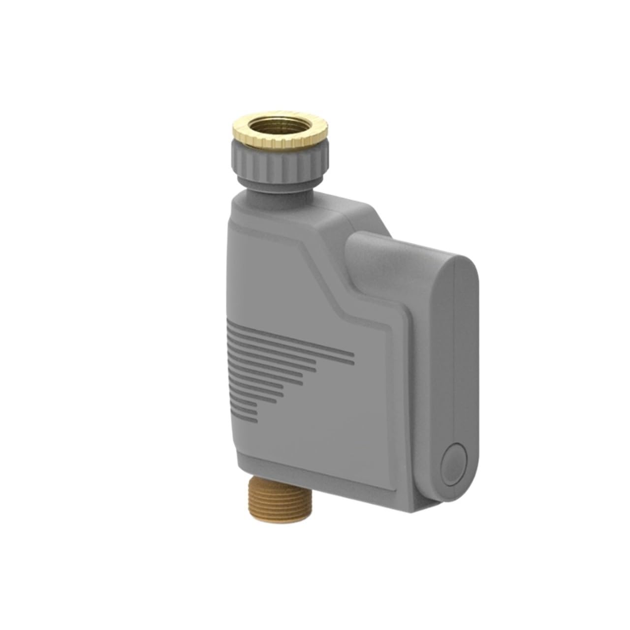 Valvola a sfera motorizzata, Misuratore di portata d'acqua Tuya, timer for valvola di irrigazione wireless, rubinetto programmabile for tubo 'acqua, timer for irrigatore intelligente con hub,con indi