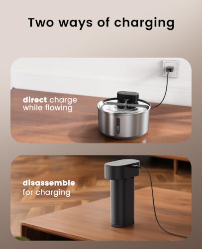 Image of oneisall Water Pump(Battery Motor) for 2.2L 3.2L Wireless Cat Fountain