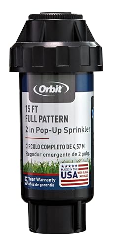 Orbit 54326 2" Pop-Up Spray Head Sprinkler with Full Pattern Nozzle - image 4