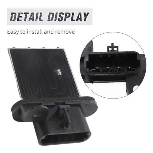 Image of 973-582 HVAC Blower Motor Fan Resistor Control Module, Replacement for Toyota Tacoma 2005-2017 Replaces 8713804052 8713804050 JA1772 RU1435 4P1650