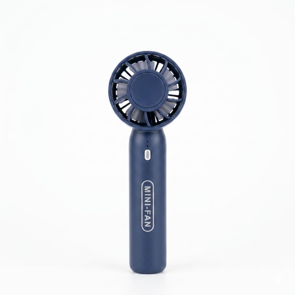 DEİNHAUS Mini-Fan Taşınabilir El Fanı, Masaüstü Standlı, USB Şarjlı, 16 cm, 3 Kademeli Hız Ayarlı Masaüstü & El Tipi Kompakt Boyut, Mavi (Model-11)