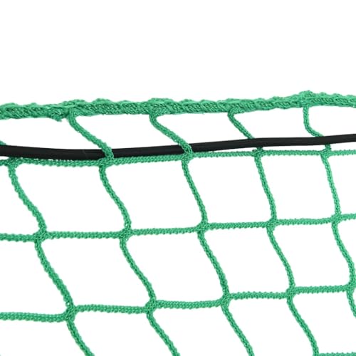 Filet de rangement pour remorque en polypropylène vert avec cordon élastique - 5