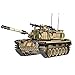 Produktbild Oeasy Baustein Panzer Modell, WW2 Israel M60 Magach Kampfpanzer Militär Panzer Bauset, 1753 Klemmbausteine Kompatibel mit Lego Technik