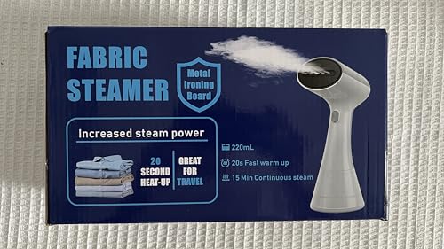 Shenjia Handheld Garment Clothes Steamer, 1800W Steamer Clothing for Portable, 150°C Turbo Extreme Penetrating Steam Wrinkle Reduction, 20s Fast Heat up Steam iron for Travel, Home, Office - Image 9