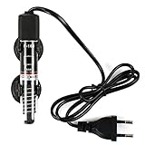 ✅【Saugnapfgerät】Mit zwei hochwertigen Gummisaugnäpfen ist es fest fixiert und fällt nicht leicht ab. Die Heizung kann ohne weiteres Montagewerkzeug fest am Wassertank befestigt werden.