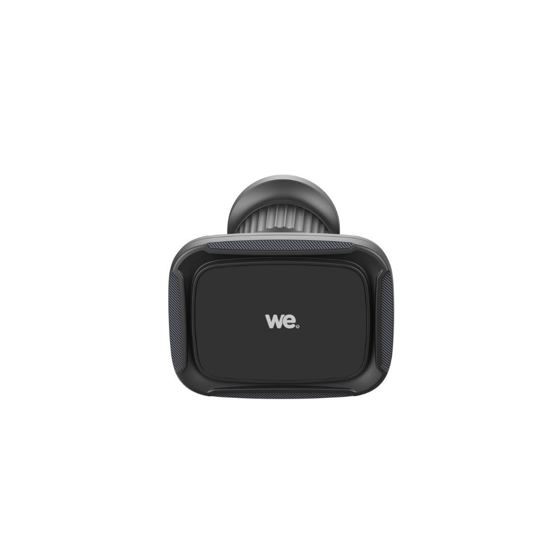 WE Supporto universale per smartphone per auto: fissaggio a ventosa per parabrezza/cruscotto estensibile + fissaggio griglia di ventilazione - supporto magnetico
