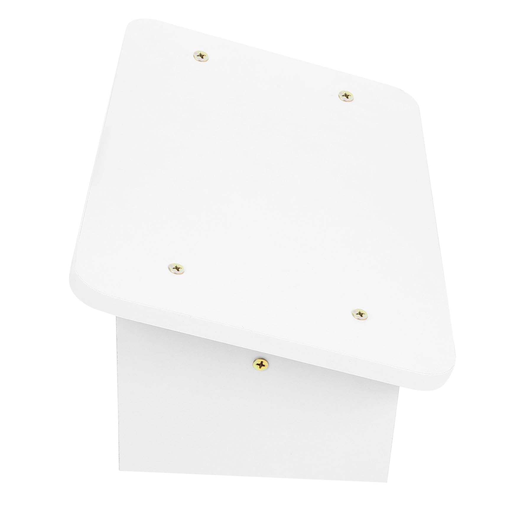 SUPVOX Poggiapiedi Antiscivolo in Legno 30cm Superficie Inclinata Colore Bianco Caldo per Uso Ufficio Sotto Scrivania, Supporto Ergonomico per Postura e Riduzione Affaticamento Gambe