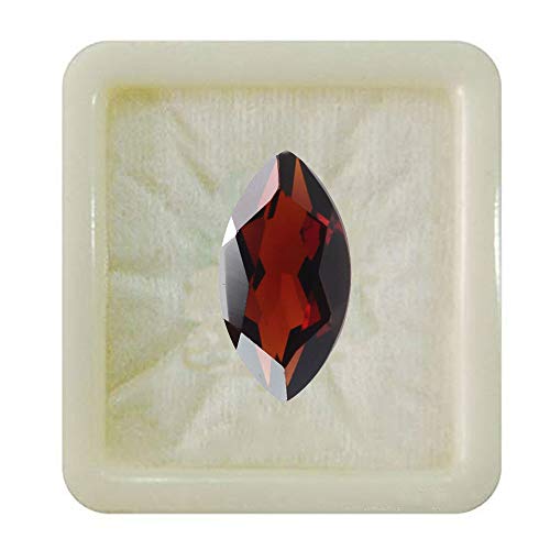 Jewelryonclick Certified Original Hessonite Loose Stone 4 Carat Marquise For Astrological