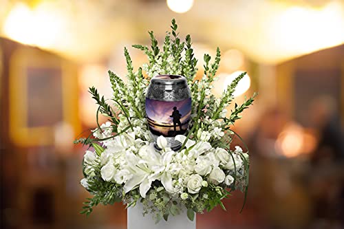 Image of Fishing Cremation Urns for Human Ashes Adult Male Decorative Urns for Ashes