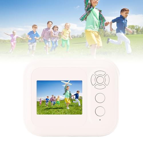 Camera di Stampa Istantanea con Funzione Doodle Stampante per Foto Zoom HD di Apprendimento Creativo per Bambini Mp3 e Giochi Integrati 48 mega pixel beige