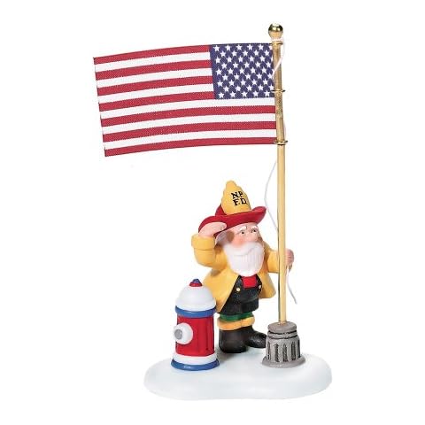 Department 56 North Pole Series Raising the Flag At the North Pole Cover