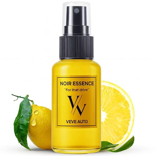 Image of Luxury Lemon Car Perfume Spray - Long Lasting Car Fragrance (50ml) | Long Lasting Car Fragrance for Premium Vehicles | Best Car Perfume for Luxury Cars | Odor Neutralization Luxury Perfumes