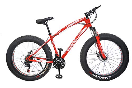 Goal Cycle Fat Mountain Sports Bike with 26X4 Inches Tyres...