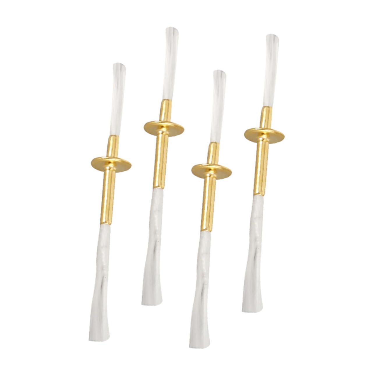 STOBAZA Sturdy Cotton Wick Replacement for Oil Lamps 4pcs Set Perfect for Tea Lights Event Decorations