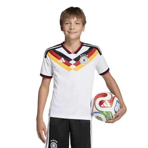 Image of adidas Unisex Kids Germany 26 Home Replica Jersey (Little Kid /Big Kid)