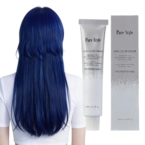 YSNSTYLE-PureStyle 3.4 fl oz(100ml) Hair Color Cream, Ammonia-Low Permanent Hair Dye with...