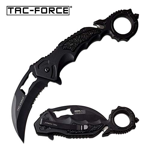 TAC Force TF972BK-BRK Karambit Linerlock A/O Black