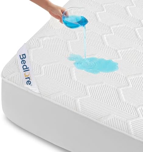 Protège Matelas Imperméable 160x200 cm, BEDLORE Housse de Matelas...