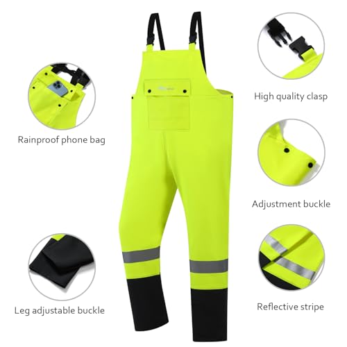 Rain Suit Waterproof Jacket and Trouser Suit Raincoat for Men and Women Outdoor All-Sport3