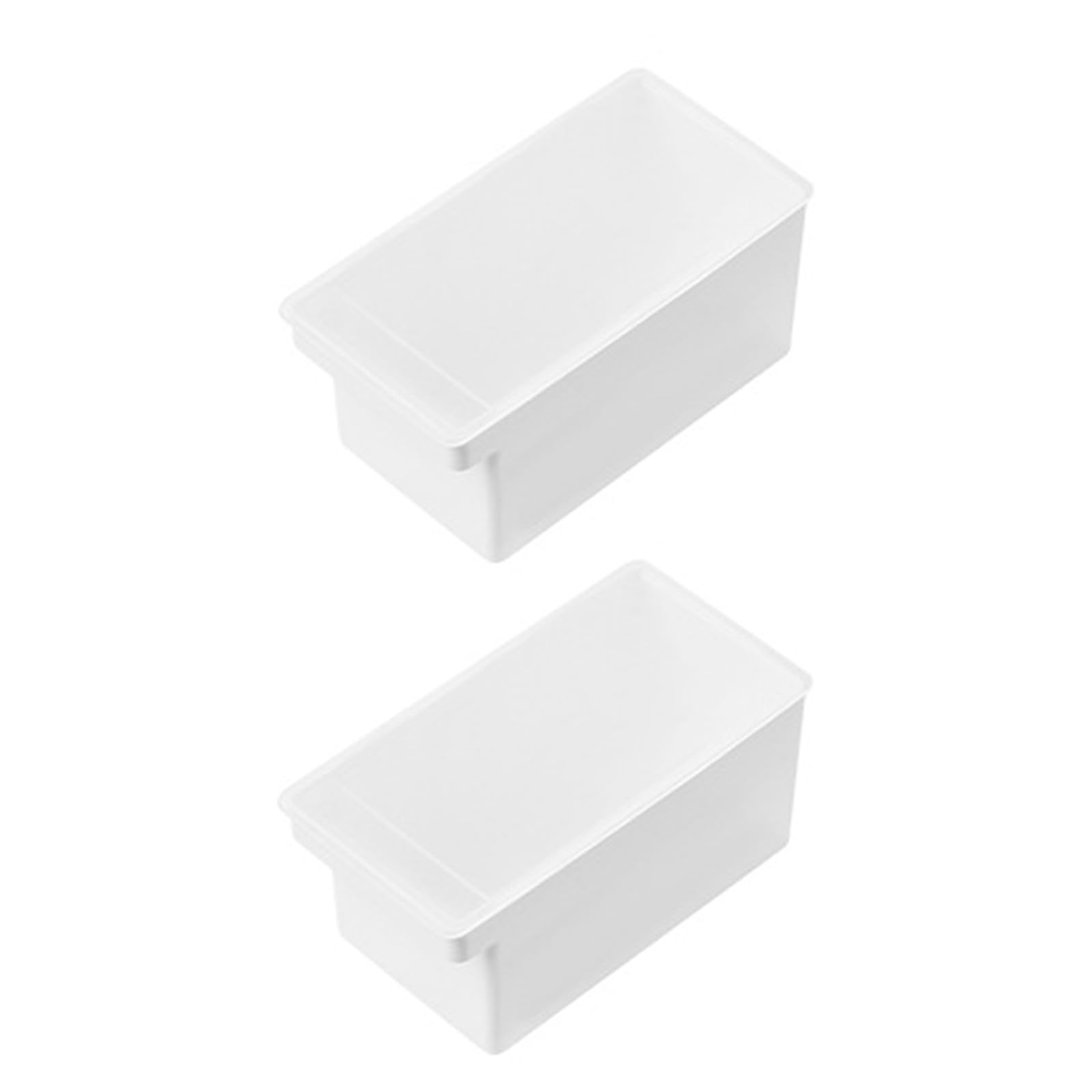 Buxuaaaa Space Saving Butter Storage Tray Easy to Use Butter with Slicing Tool for Freshness in Refrigerator Refrigerator Tray