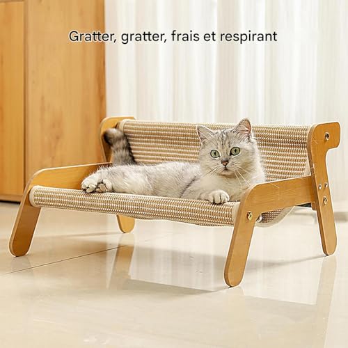 Canapé pour griffoir douillet multifonction pour le bien-être - 4