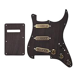 JOPESA Chargé précâblé, Ensemble de micros Pickguard chargés de Guitare Vintage SSS Pickguard chargé Gracieux for Les… - Les Beatles, Paul McCartney, John Lennon, RIngo Starr, George Harrison
