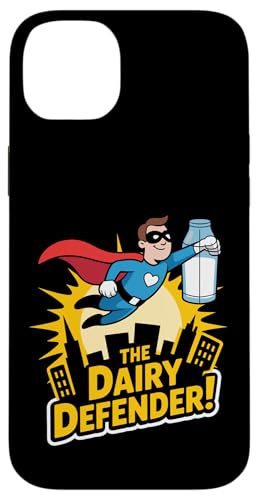 Design de Super-héros Dairy Defender Coque pour iPhone 14 Plus