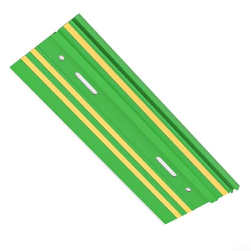 Riel de aluminio resistente de 400 mm para cortes de alta precisión 7