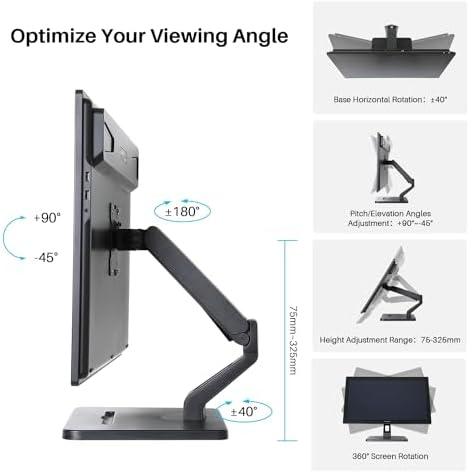 Tableta digitalizadora HUION KAMVAS Pro 24 (Gen 3) con pantalla táctil y brazo para monitor miniatura 8