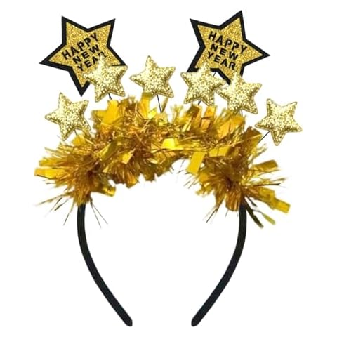 2025 New Year Star Headband Decoration Cover