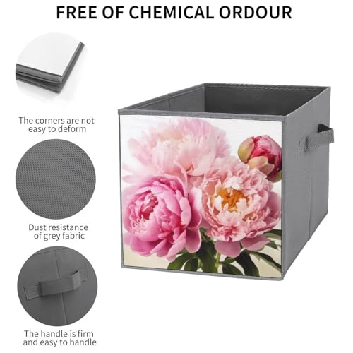 Lot de 6 bacs de rangement pliables pour placard encombré de vêtements - 4