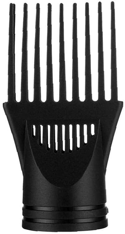 Hair Dryer Diffuser Professional Universal Hairdressing Wind Blow Cover Comb Attachment Nozzle Black Professional Processed