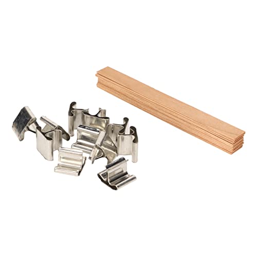 Juego de 33 mechas de madera para velas artesanales miniatura 7