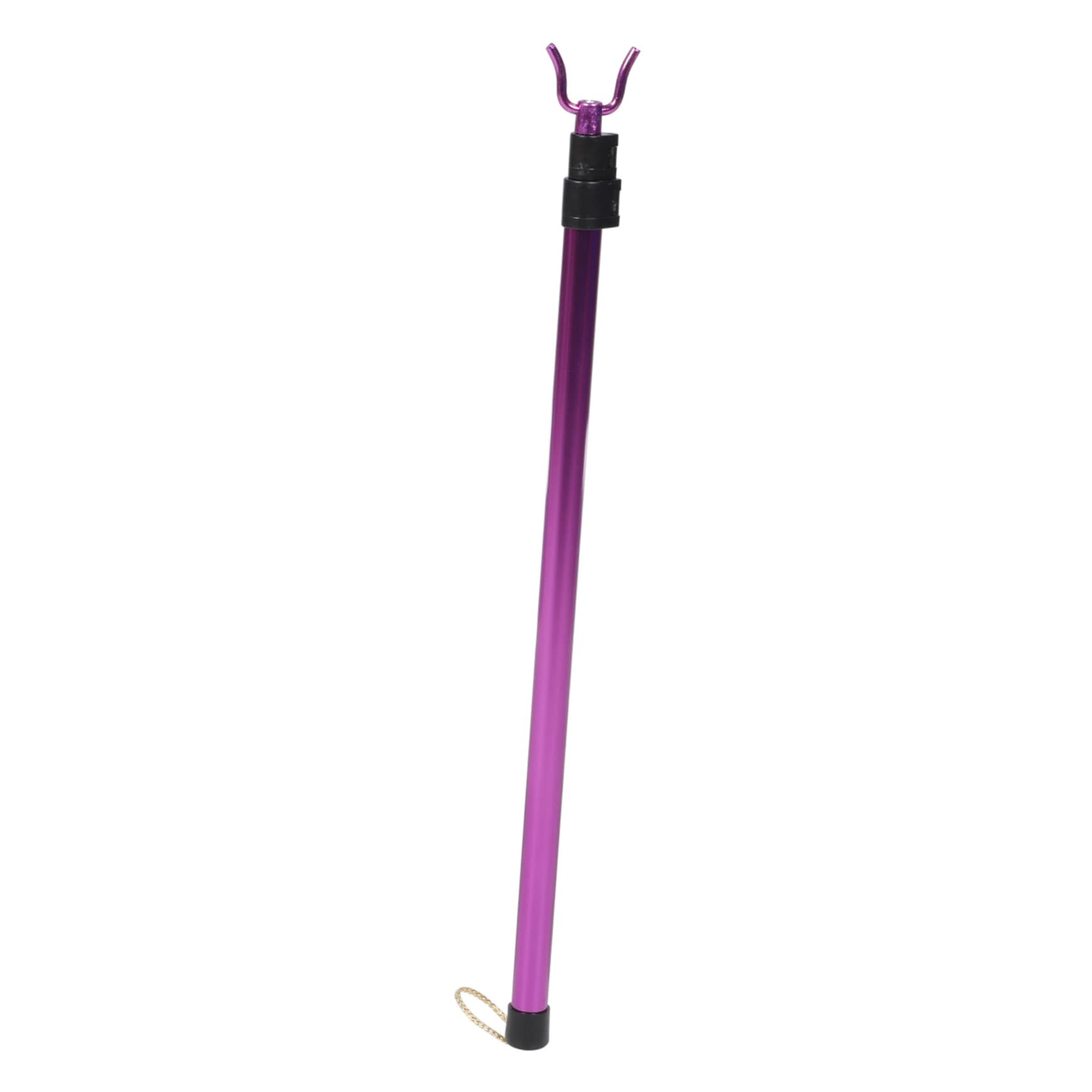 TINEASUR Telescopic Clothes Drying Pole Stainless Steel Reach Rod Extended Closet Support for Easy Clothing Access Heavy Duty Garment Hanger for Home and Dorm Essentials