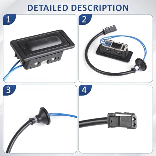 Interruptor de puerta trasera para maletero Chevrolet Sonic: Viajes sin estrés 4