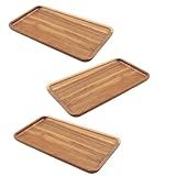 Facilité d’Utilisation:Conçu pour la commodité, ce plateau en bois est léger et facile à manipuler. Ses bords relevés empêchent les objets de glisser, et la surface lisse permet un nettoyage facile – il suffit de l'essuyer avec un chiffon humide. Que ce soit pour servir le petit-déjeuner au lit ou pour organiser les essentiels, il simplifie les tâches quotidiennes