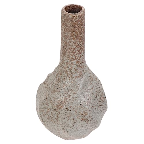 Garneck pequeño jarrón de gres Ramo jarrón único jarrones para Flores hogar jarrón cerámica Decorativo jarrón rústico cerámica jarrón de cerámica Tosca jarrón de cerámica de la Vendimia