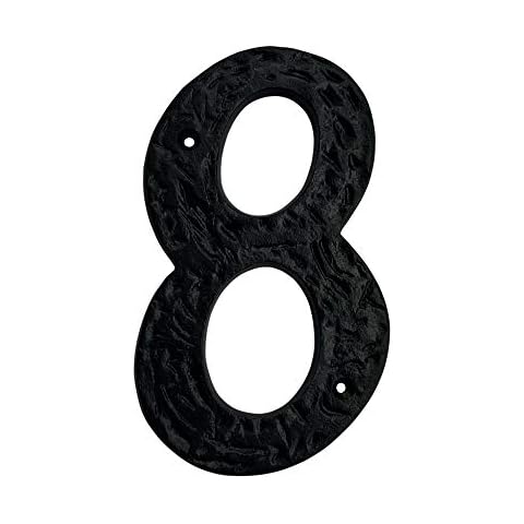 Akatva 6" Iron Heavy Numerals (8) Cover