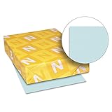 Wausau Medium-Weight Vellum Bristol Cover Stock, 8 1/2