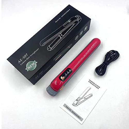 Plancha de Pelo Recargable USB con Placas Flotantes 3D miniatura 1